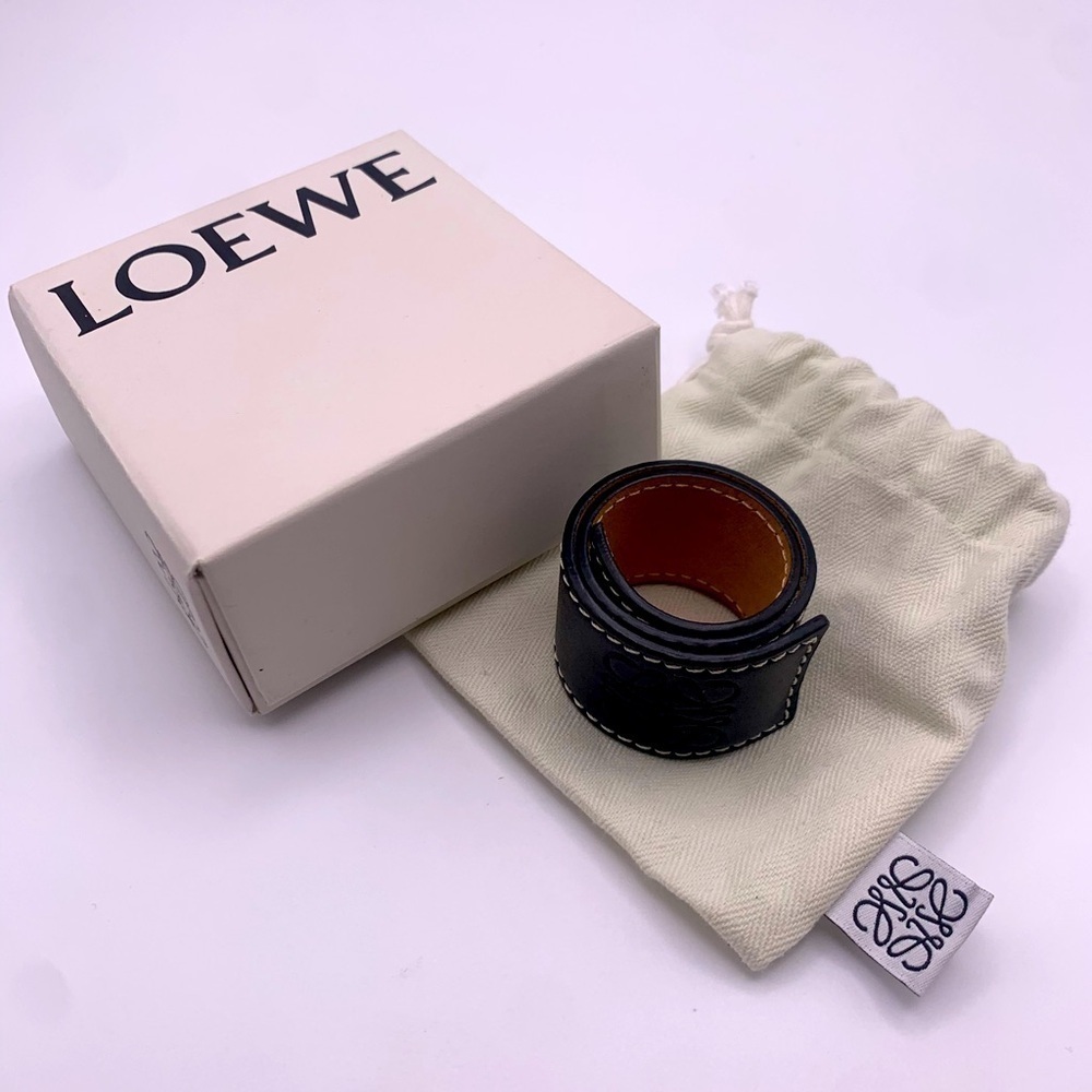Loewe leather wrap bracelet
